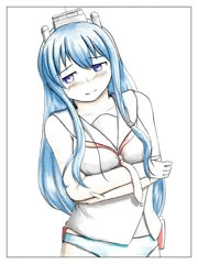 練習お絵かき：駆逐艦白雪
