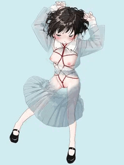 制服と縄