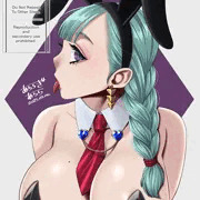 三つ編みバニー