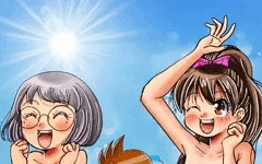 南の島で「ほわいとちょこれーと💖💖💖」三昧な3人・再び。