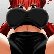 ドーラ様のローアングル下乳もろ出し差分付き