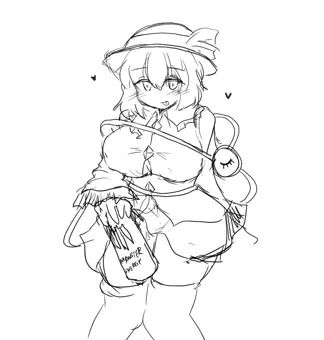 楽描きこいしちゃん