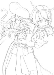 線画