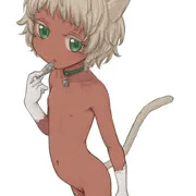 褐色猫女児