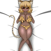 寅年担当（仮）ちゃん抱き枕風