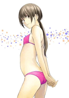 貧乳娘さん