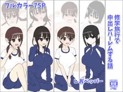 修学旅行で中出しハーレムする話