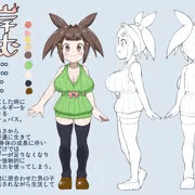 オリキャラ資料Ver.2＋えっちらくがき