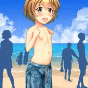 男水着チャレンジ小春ちゃん