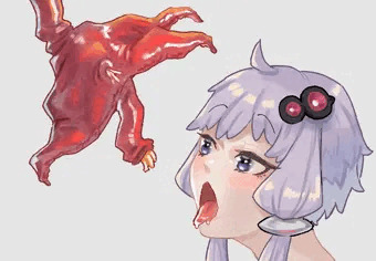 ゆかりさんとフェイスハガー