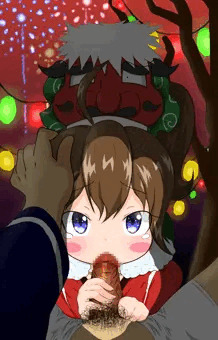 夜祭り 尺八芸