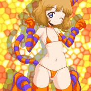 周防桃子ちゃん ネコミミマイクロビキニ（ワレメ丸見え差分有）