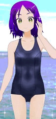 海の女の子