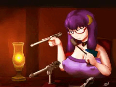 就寝前の銃整備