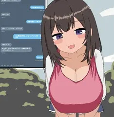 SNSで出会った子が爆乳だった