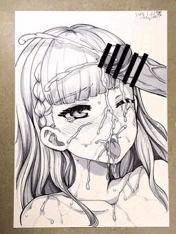 よるの落がき48　マルガレーテ