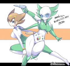 ご依頼で描いたガイスラッガーのタニ・マリさん！