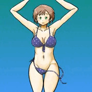 水着を脱いだら