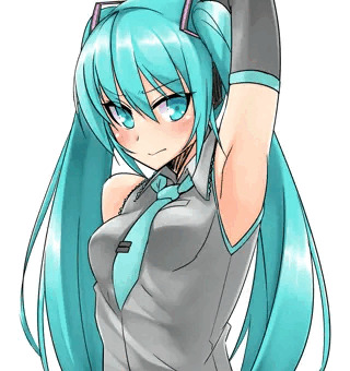 ミクさんの脇（＾ω＾）ﾍﾟﾛﾍﾟﾛ