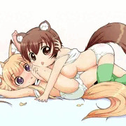 きつねとたぬき