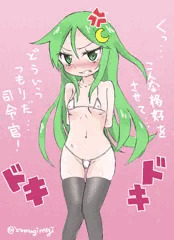 長月ちゃんにマイクロビキニ着てもらった♡