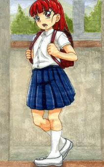 帰り際に呼び止められるたまきちゃん