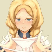 Elinの少女ポートレート差し替え実験
