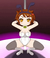 エロ蹲踞 ヤイアちゃん !
