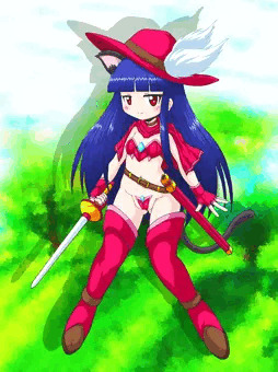 猫耳剣士ユキミ（佐城雪美ちゃん　マエバリビキニアーマー）