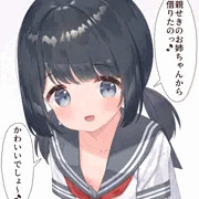 セーラー服胸チラ