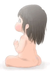 あかちゃんのおしり