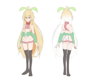 スケベ衣装ニジエたん