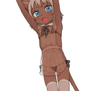 褐色ねこ女児MBメイド