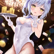 魔性の真っ白バニー