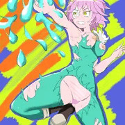 芦戸三奈さん　色違い