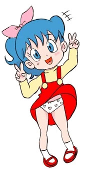 ポコニャンのミキちゃんとアタリちゃん