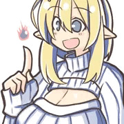 ツノがチャームポイントでたてセタが似合う悪魔のお姉さん