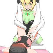 エッチなポーズをさせられるきりしら