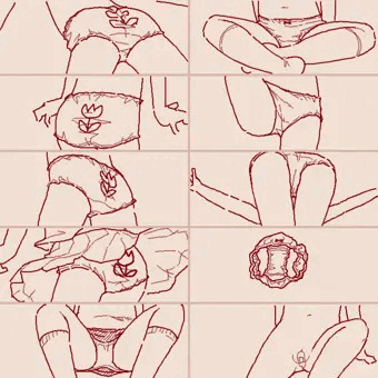 手書きパンツ１７