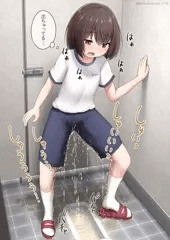 【毎週おしっ娘20】あと少しだった子