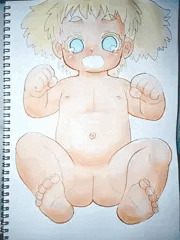 久しぶりに紙に絵を描く