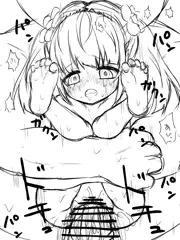 ロリっ子を羽交い締めで犯す巨漢