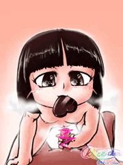 「どうぞ、マスター♥」