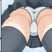 下から