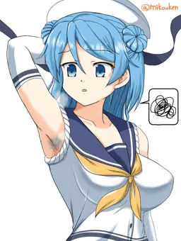 浦風の毛つ断とワキこき