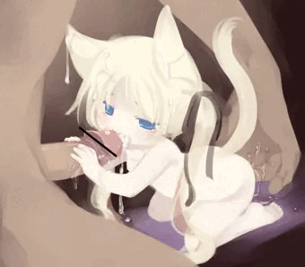 子猫にミルク