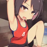 ストレッチをサボるうちのエースを監視！！