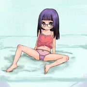 眼鏡の女の子