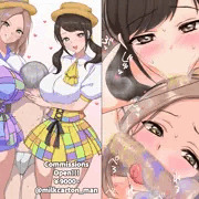 【Skeb】engのふたり、ショタチンしゃぶって枕営業♡♡