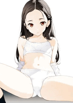 おでこ×開脚